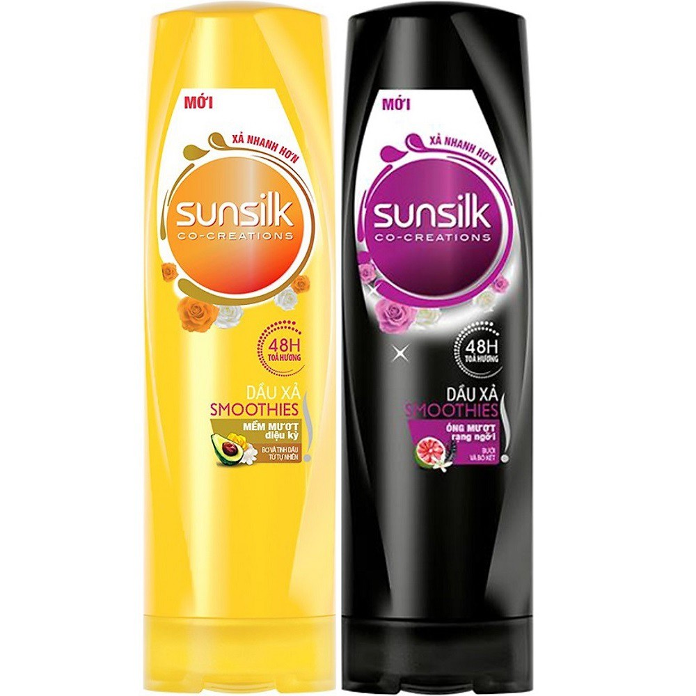 Dầu xả Sunsilk 320g óng mượt dịu kỳ