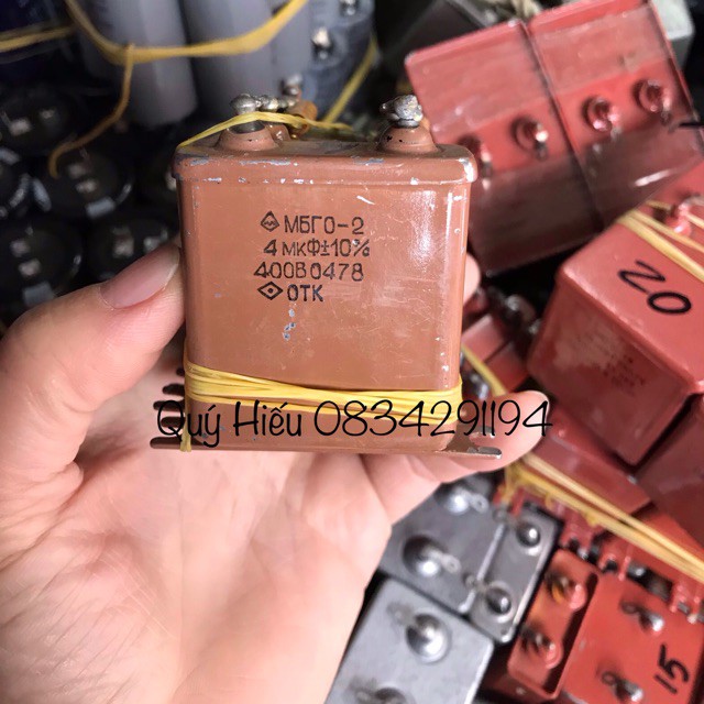 Hot-tụ nga 4uf 400v loại mỏng