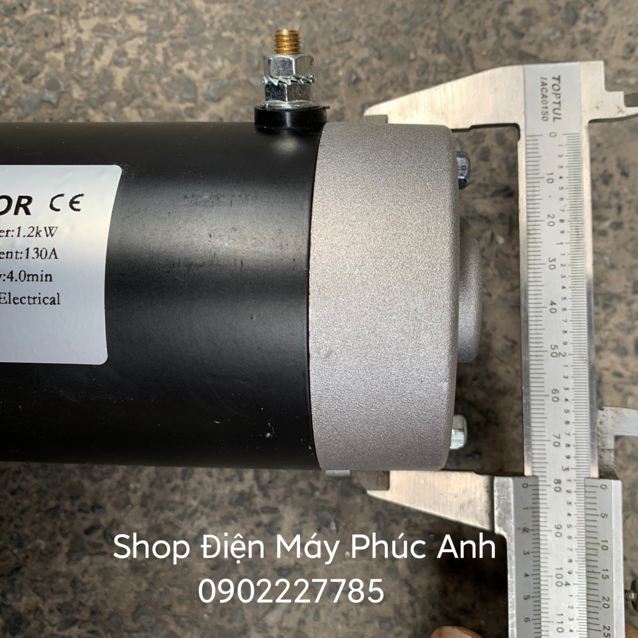 Motor DC 24v công suất 1200w