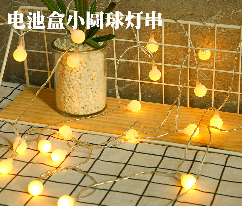 Đèn dây led 6m×40 bóng ( USB vs PIN )