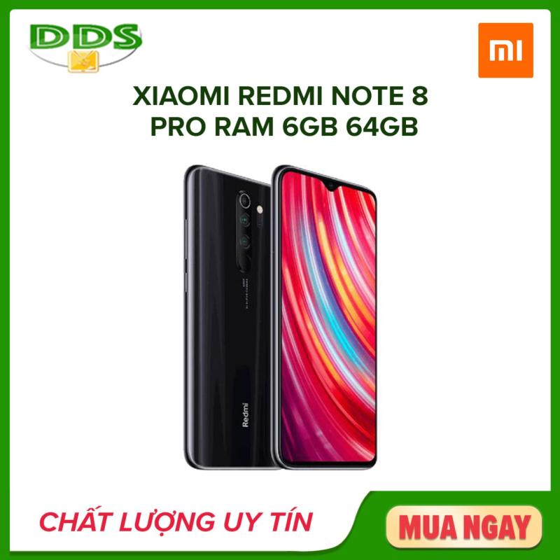 Điện thoại Xiaomi Redmi Note 8 Pro Ram 6GB 64GB tiếng Việt - Hàng nhập khẩu - Màn hình: IPS LCD, 6.53 inches, 1080 x 2340 pixels - Bảo hành 12 tháng