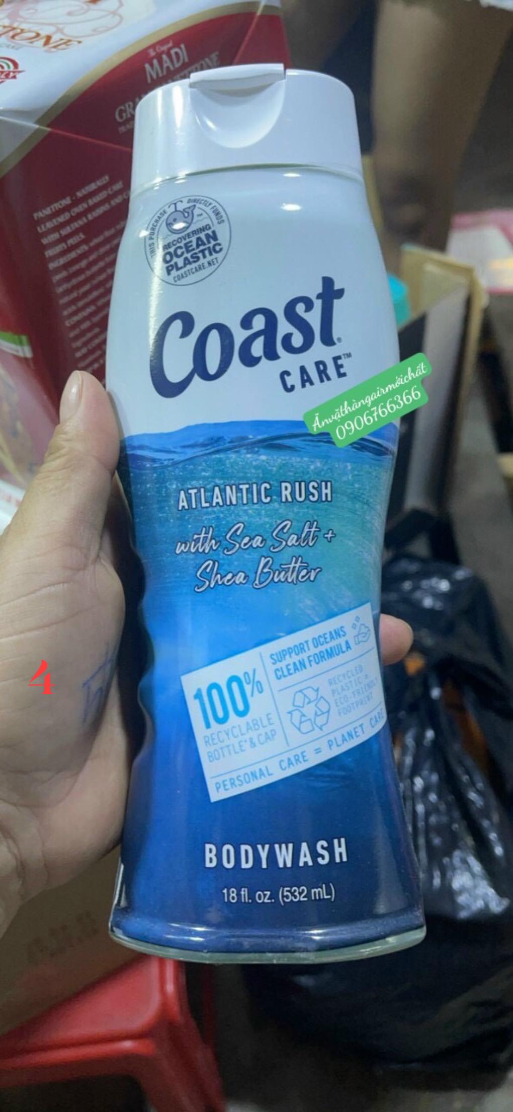 [HÀNG MỸ]SỮA TẮM COAST CARE CHAI 532 Ml