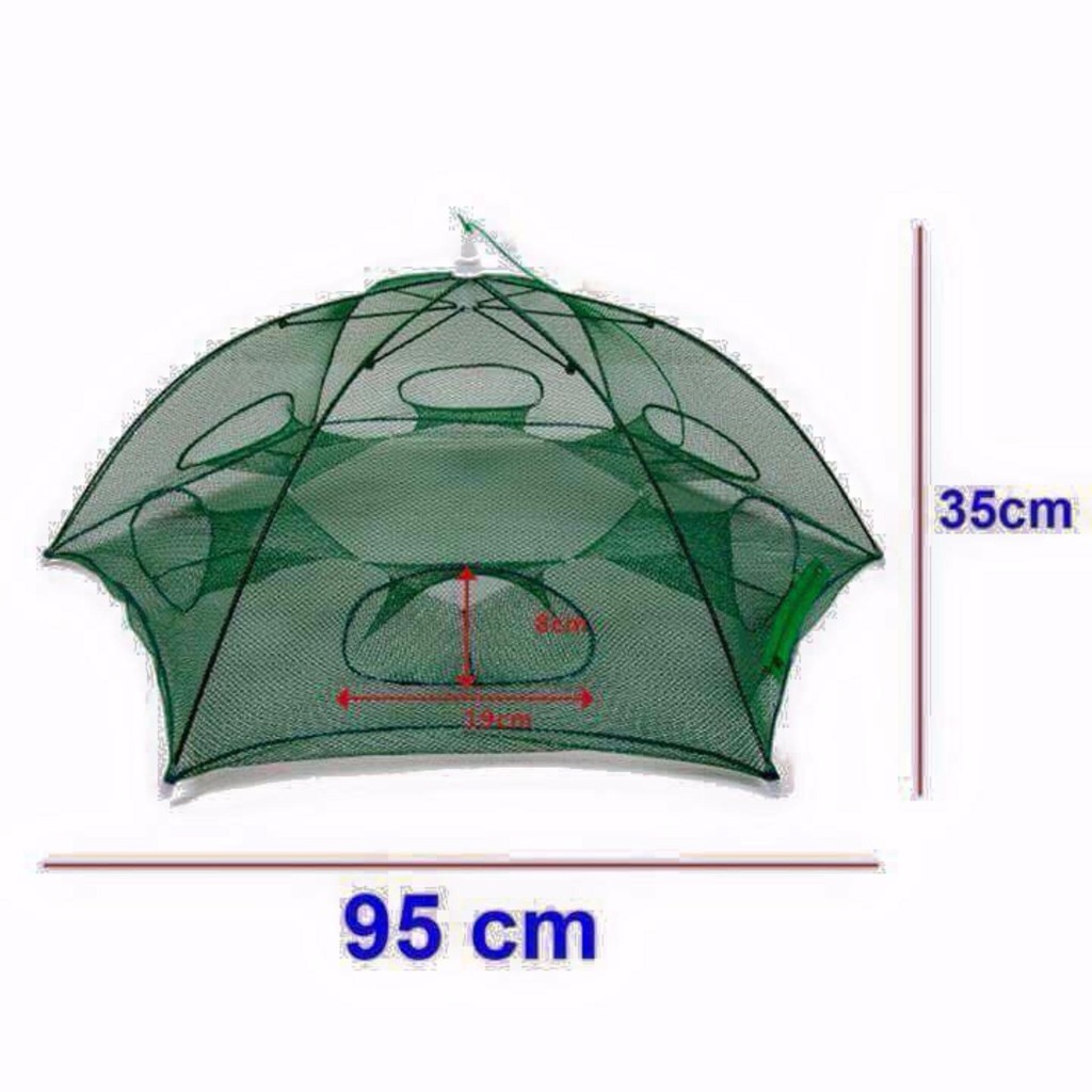 [HCM] Lưới Bát Quái 8 Cửa Chuyên Dùng Đánh Bắt Cá