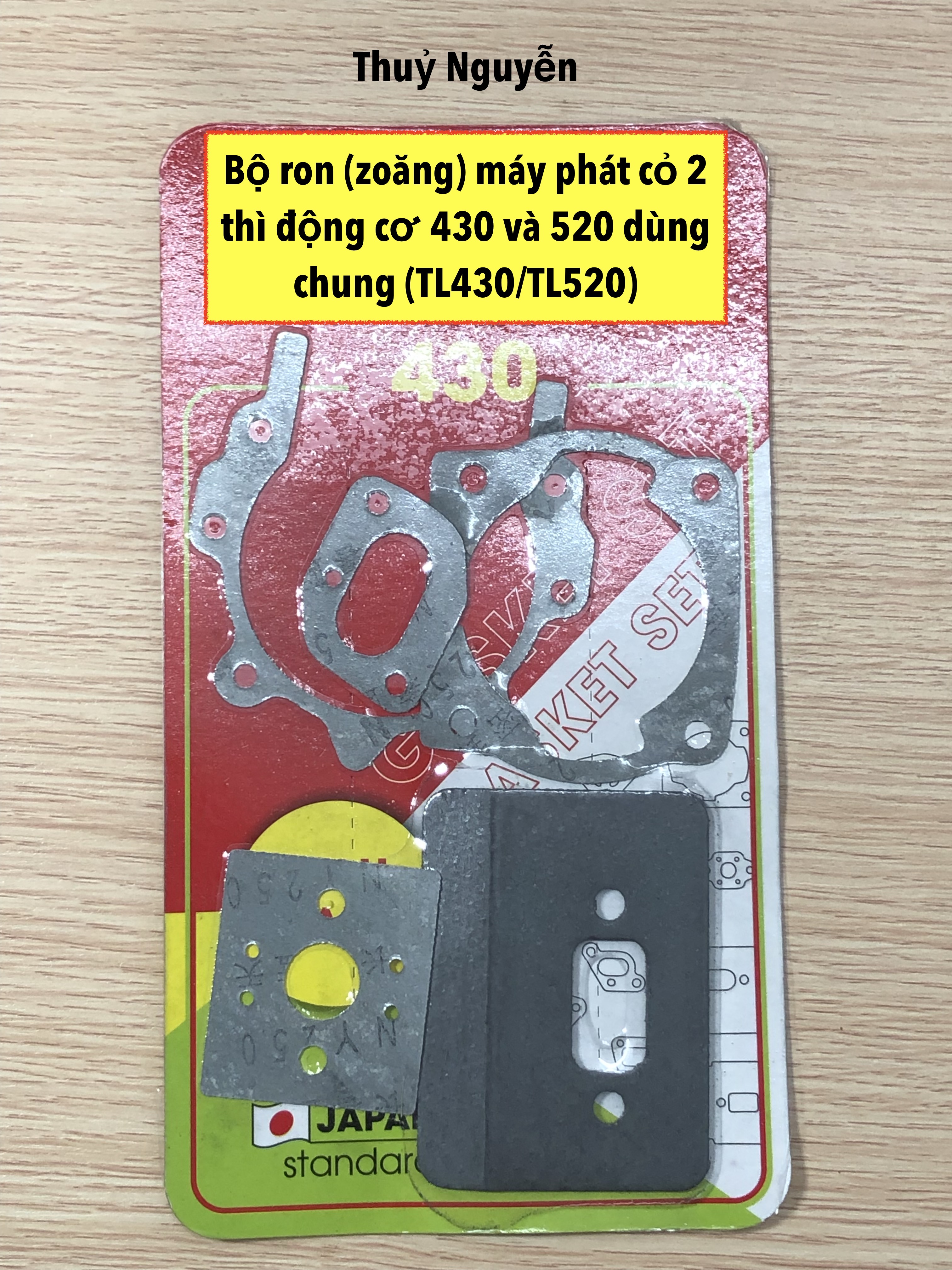 Zoăng máy phát cỏ/ cắt cỏ động cơ 2 thì và 4 thì