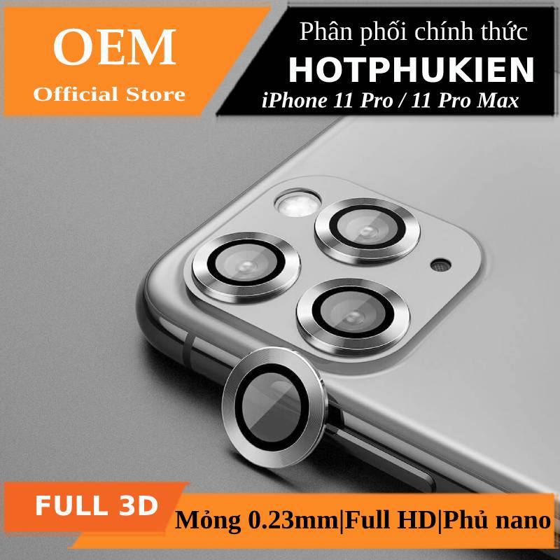 [HCM]Bộ miếng dán kính cường lực bảo vệ Camera cho iPhone 11 Pro / 11 Pro Max hiệu Kuzoom mang  lại khả năng chụp hình sắc nét full HD (độ cứng 9H chống trầy chống chụi & vân tay bảo vệ toàn diện)  - Phân phối bởi Hotphukien