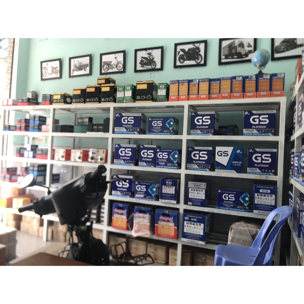 ẮC QUY XE MÁY WP9-BS (12V - 9Ah) - GLOBE