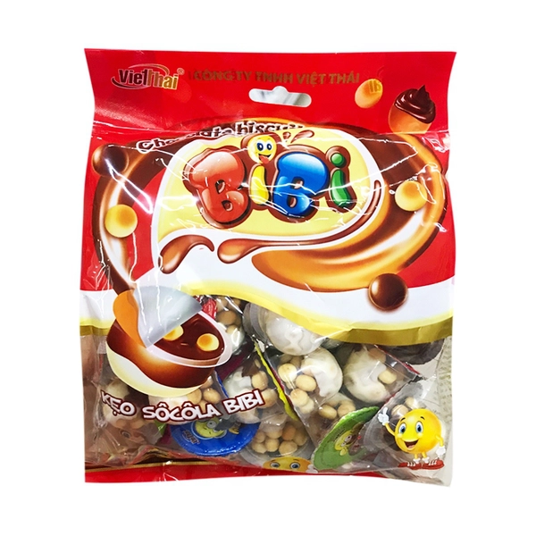 Bánh quy giòn & Socola BiBi Việt Thái (bịch 280g)