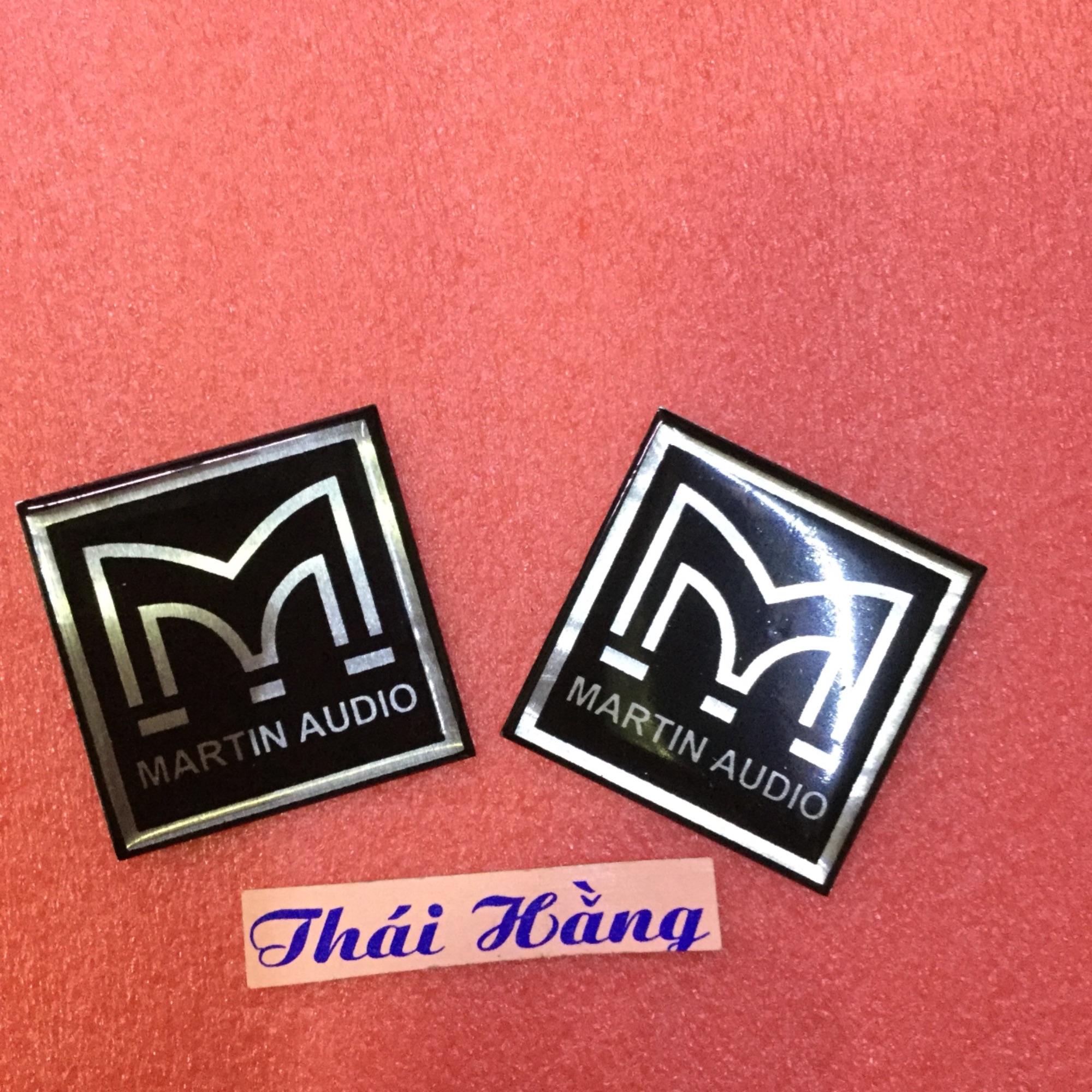 1 đôi Tem chữ nhôm M -MARTIN AUDIO