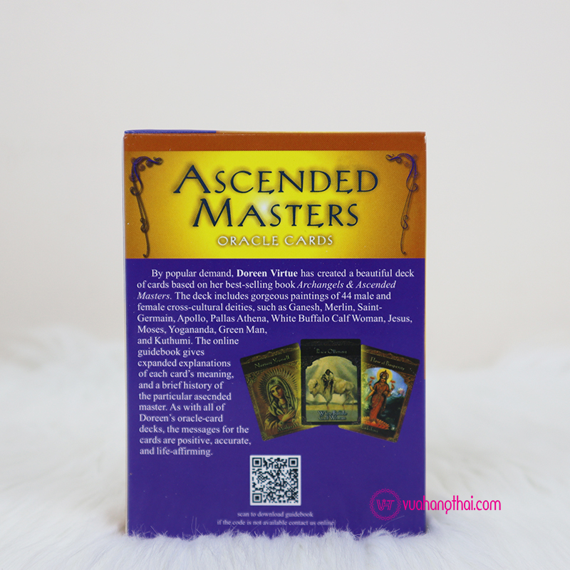 [HCM]Bộ Bài Bói Ascended Masters Oracle Cards Tarot Cao Cấp