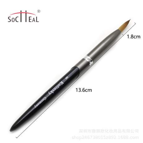 Cọ đắp gel đắp móng bột hiệu Kolinsky số 8.10.12.14.16.18.20.22.24
