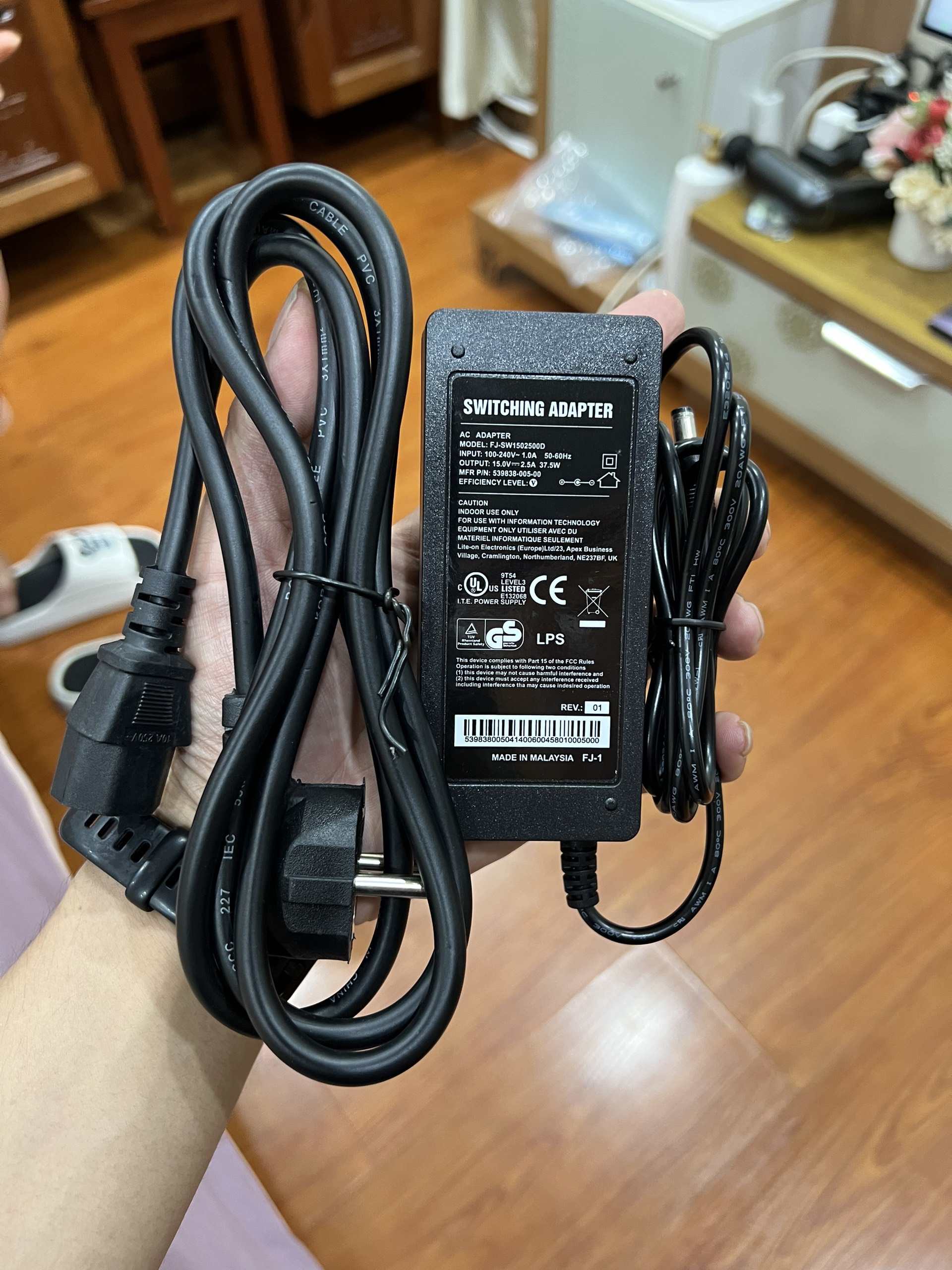 ADAPTOR NGUỒN ĐÀN PIANO ROLAND RP30