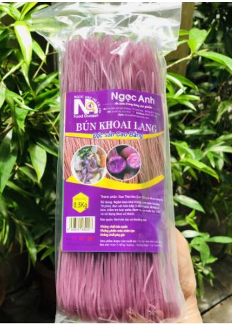 Bún khoai lang - Bún khô Cao Bằng