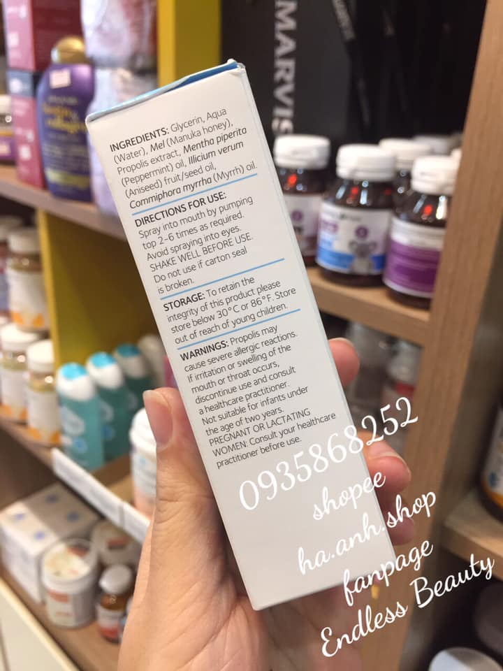 COMVITA PROPOLIS SPRAY 20ml New Zealand
