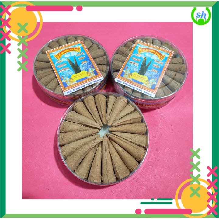 [HCM]Nụ trầm - trầm cục Tân Thịnh Hương- hộp 20 nụ