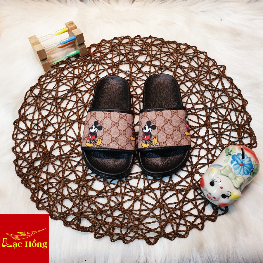 Dép Trẻ Em Mickey Nâu