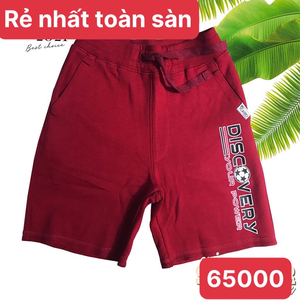 COMBO 3 QUẦN SHORT BÉ TRAI CAO CẤP CÓ (SAI ĐẠI) COMBO 3 CÁI 100K