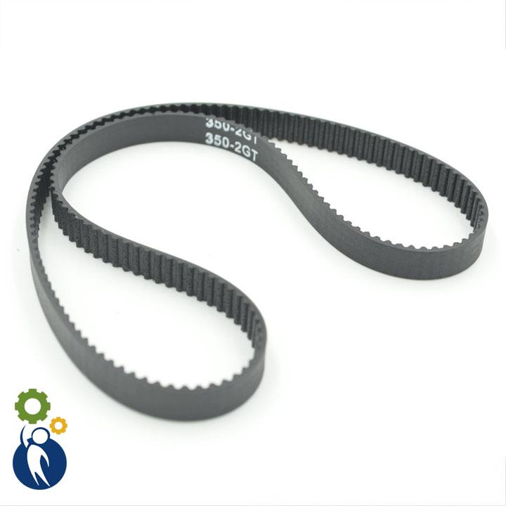Dây đai 2gt-350-6mm, sử dụng chung pulley đai 6mm.