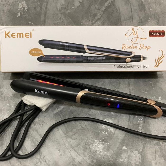 Máy duỗi tóc, uốn tóc đa năng Kemei KM-2219