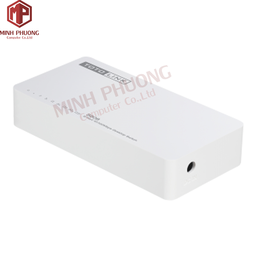 Thiết bị chia mạng Totolink S808 - Switch 8 cổng 10/100Mbps
