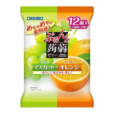 Thạch trái cây Orihiro Nhật Bản 240g