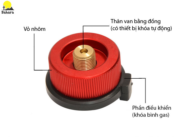 [HCM]Đầu chuyển bình gas mini