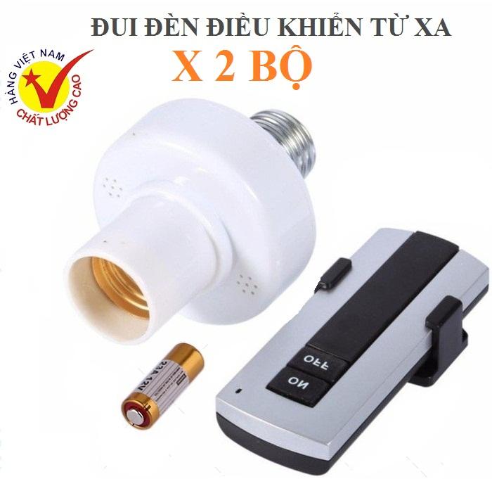 Combo 02 Đui đèn điều khiển từ xa Smart power loại tốt bắt sóng xa khỏe siêu bền, cong tac dieu khien tu xa