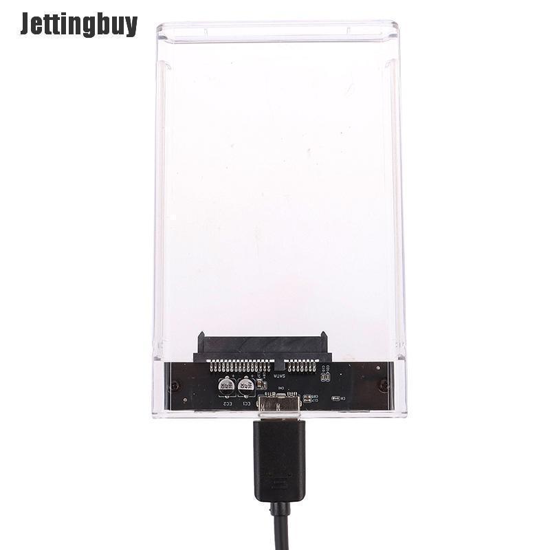 Jettingbuy 2.5'' USB 3.0 to SATA SSD HDD Hard Drive Disk External Case Enclosure