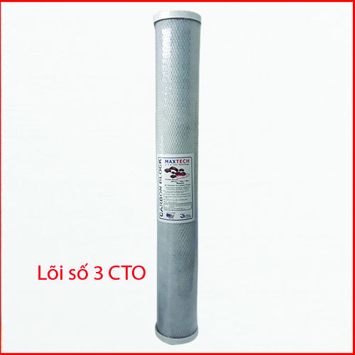 Lõi lọc nước số 3 ly 20 inch CTO