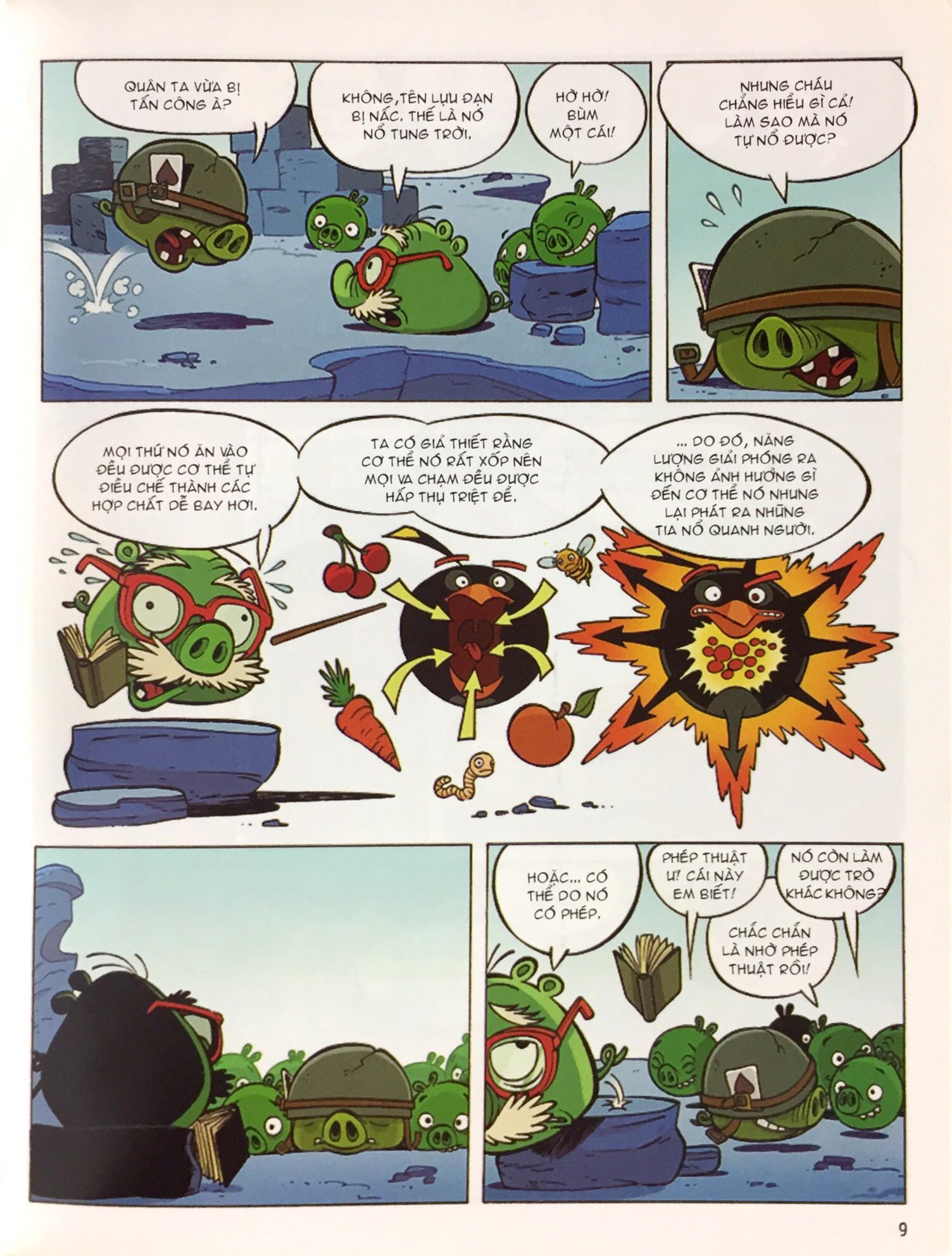 Fahasa - Angry Birds Comics - Chiến Dịch Trộm Trứng