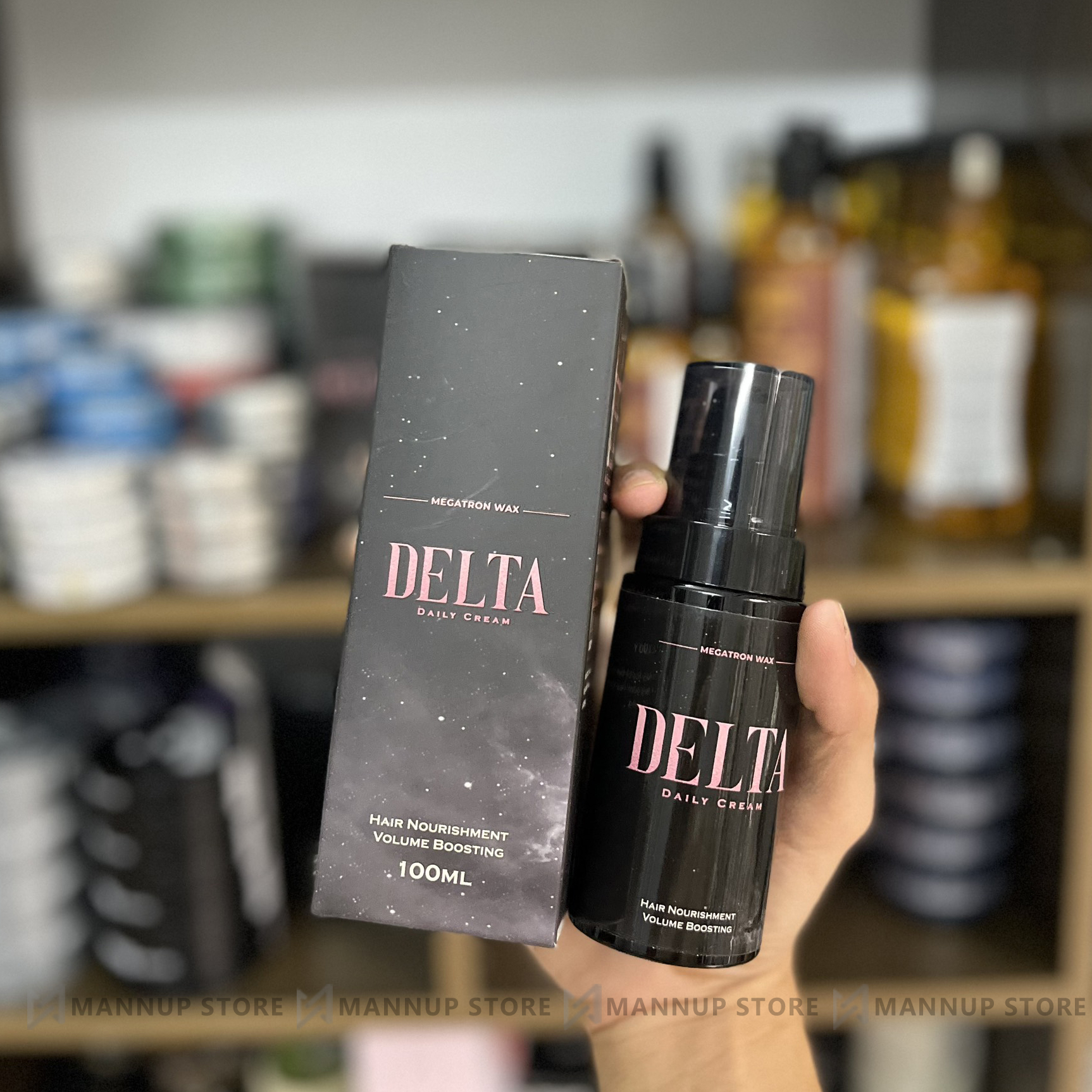 Xịt Dưỡng Tạo Phồng Tóc Delta Daily Cream 100ml