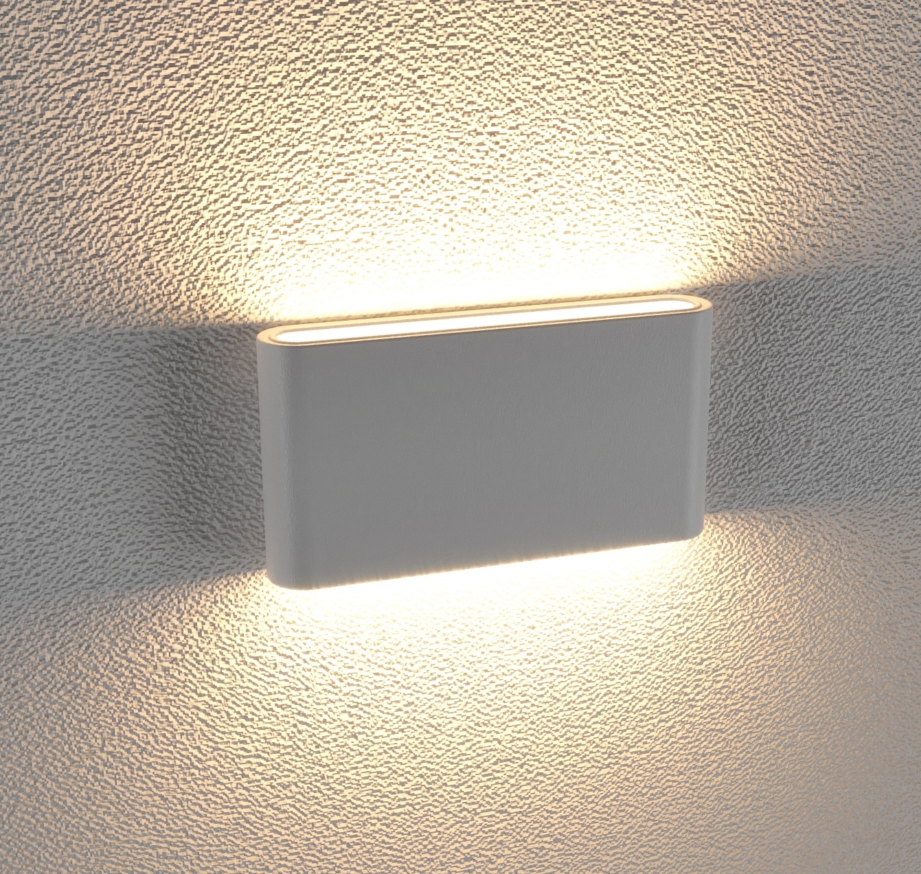 Đèn Led Gắn Tường (IP65) LWA8011-M-BK/WH Kingled