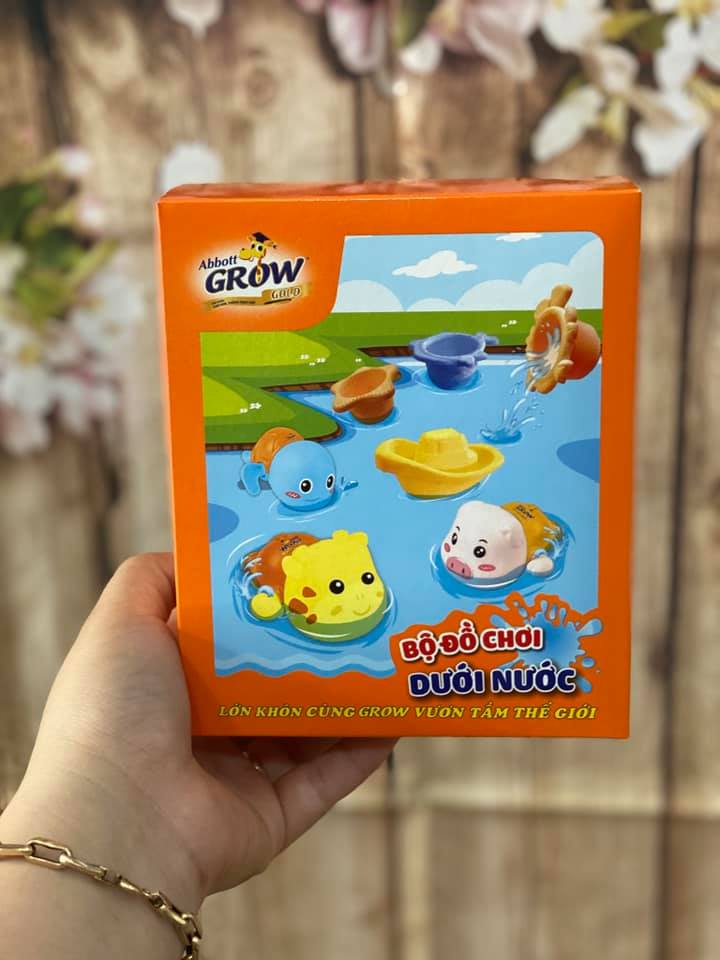 Đồ chơi nhà tắm cho bé quà Grow