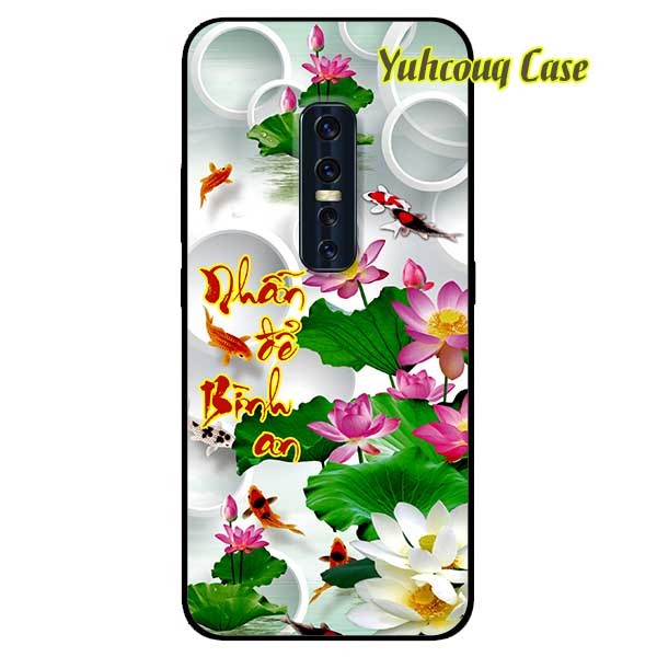 [HCM]Ốp Cường Lực Dẻo Đen Dành Cho Vivo V17 Pro Mẫu Nhẫn Để Bình An