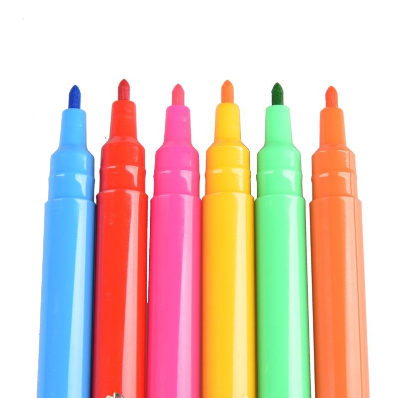 Bút dạ 12 màu Thiên Long vỉ nhựa Colokit FP-01