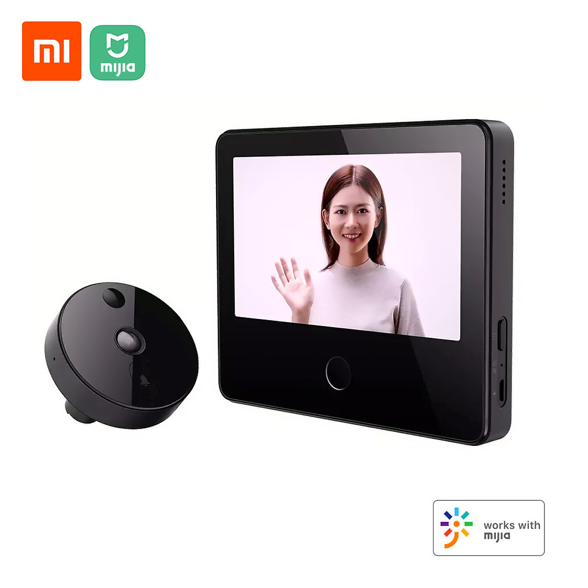 Chuông cửa mắt mèo Xiaomi Smart Cat Eye 1S