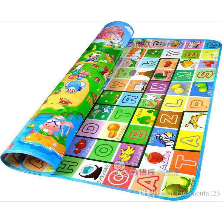 Chiếu Xốp Maboshi 2 Mặt 1m6 x 2m, Thảm Xốp Cho Bé