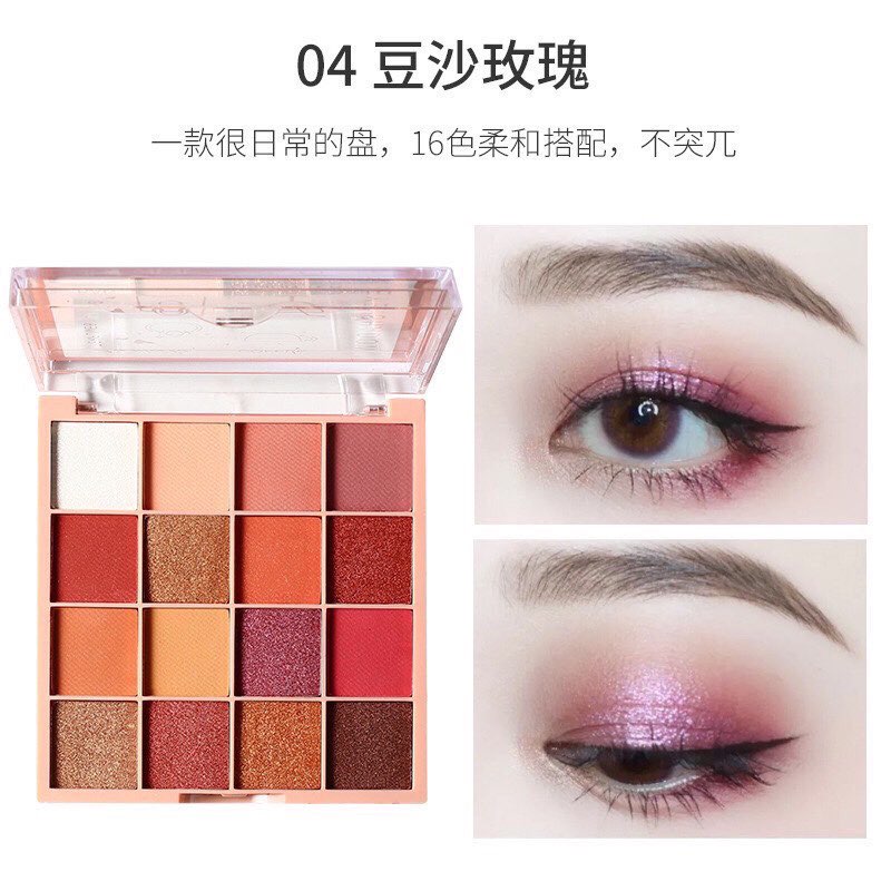 [HCM]phấn mắt 16 ô lameila chất phấn mịn bám lâu[HOT]
