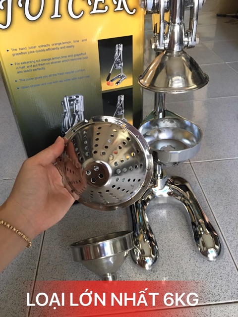 MÁY ÉP CAM, VẮT CAM INOX HÃNG JUICER