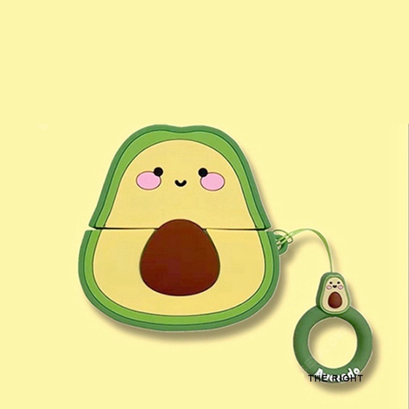 Airpods Case QUẢ BƠ Case Tai Nghe Không Dây Airpods 1/ 2/ 3/ i12 / PRO