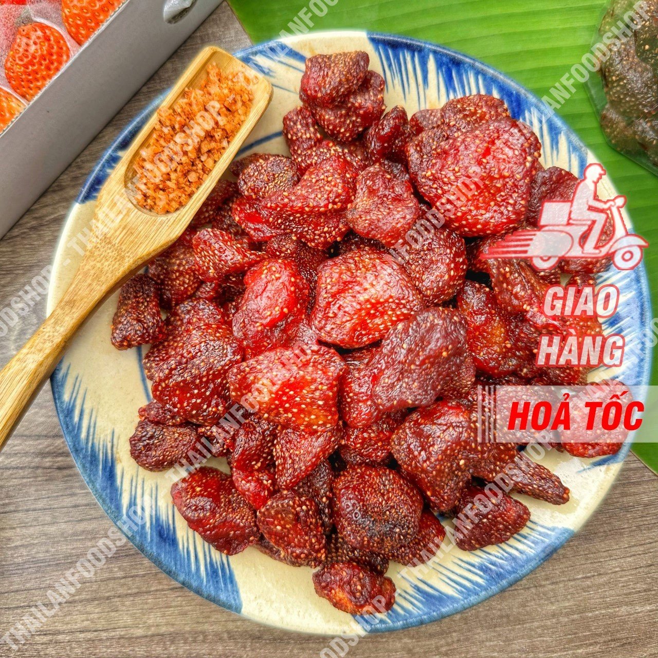 Dâu Tây Sấy Dẻo Thái Lan