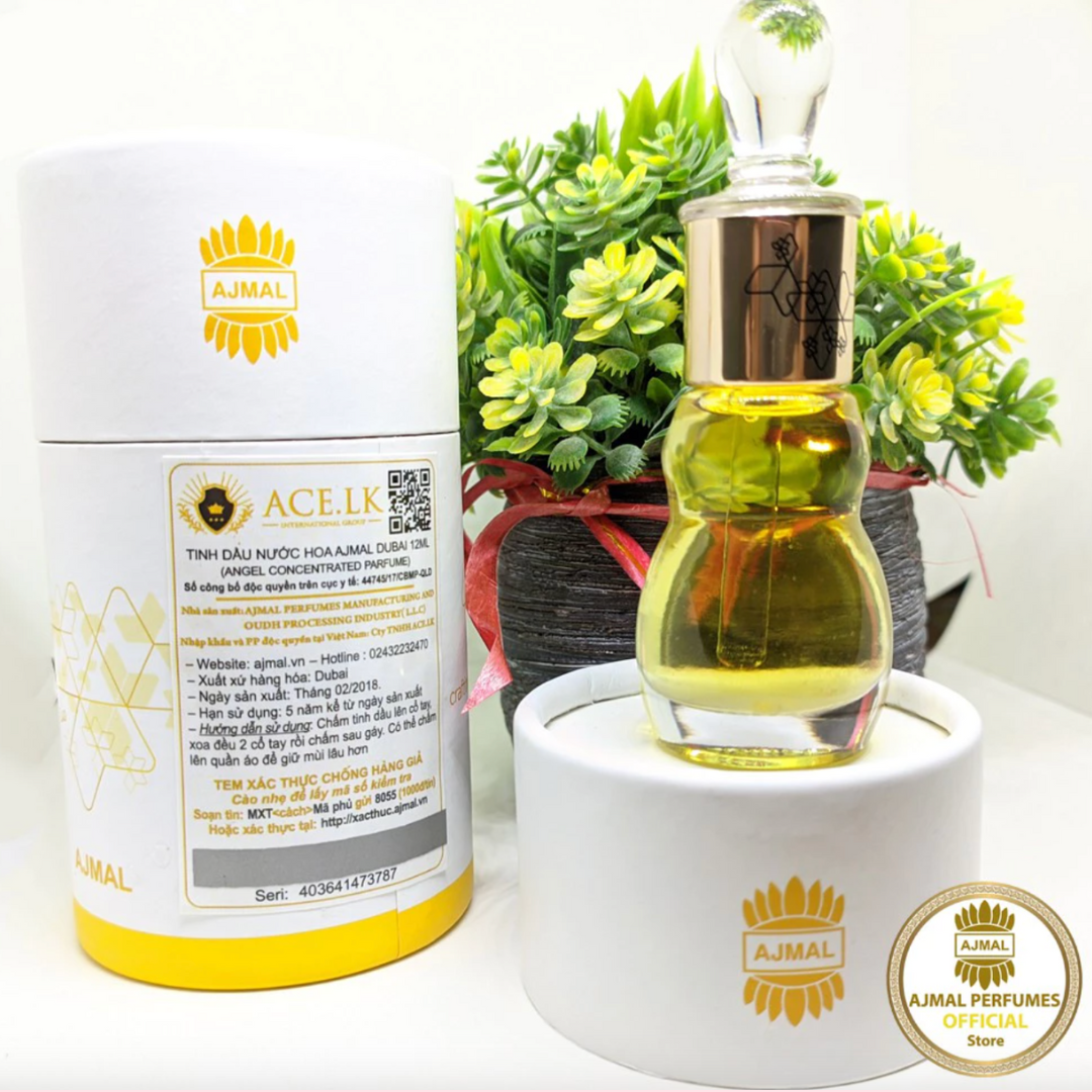 Tinh dầu Ajmal Dubai 12ml Mis universe, Lucky, Sweet oudh, Fanta, Extra pure, Men in blue thơm lâu