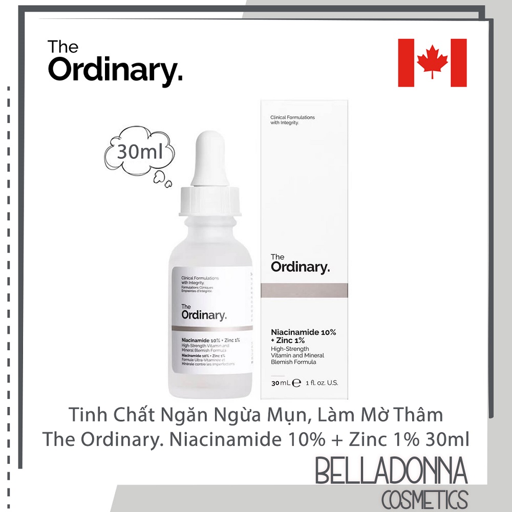 The Ordinary Niacinamide 10% + Zinc 1% 30ml