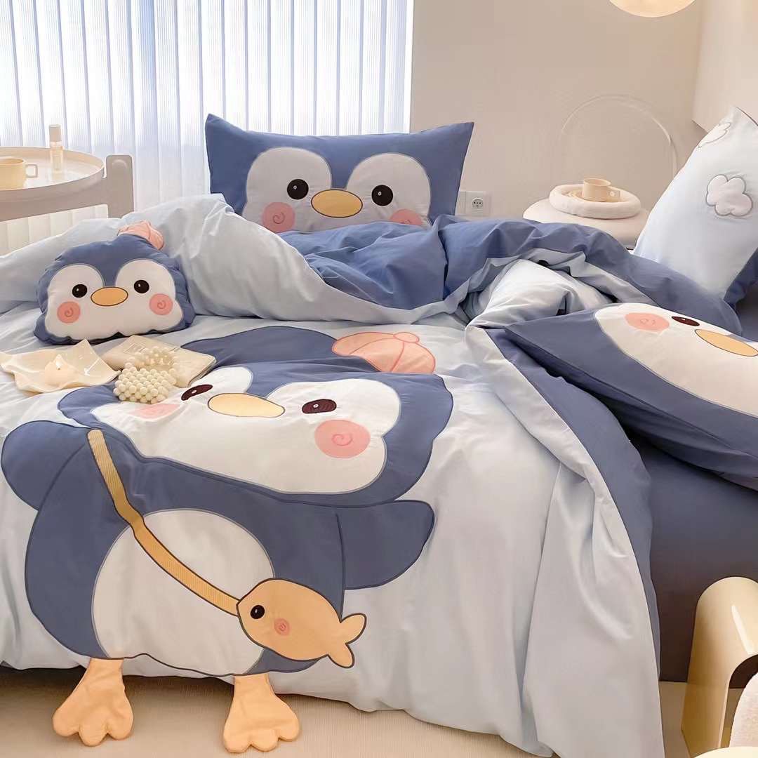 Bộ Chăn ga gối cotton line DISNEY