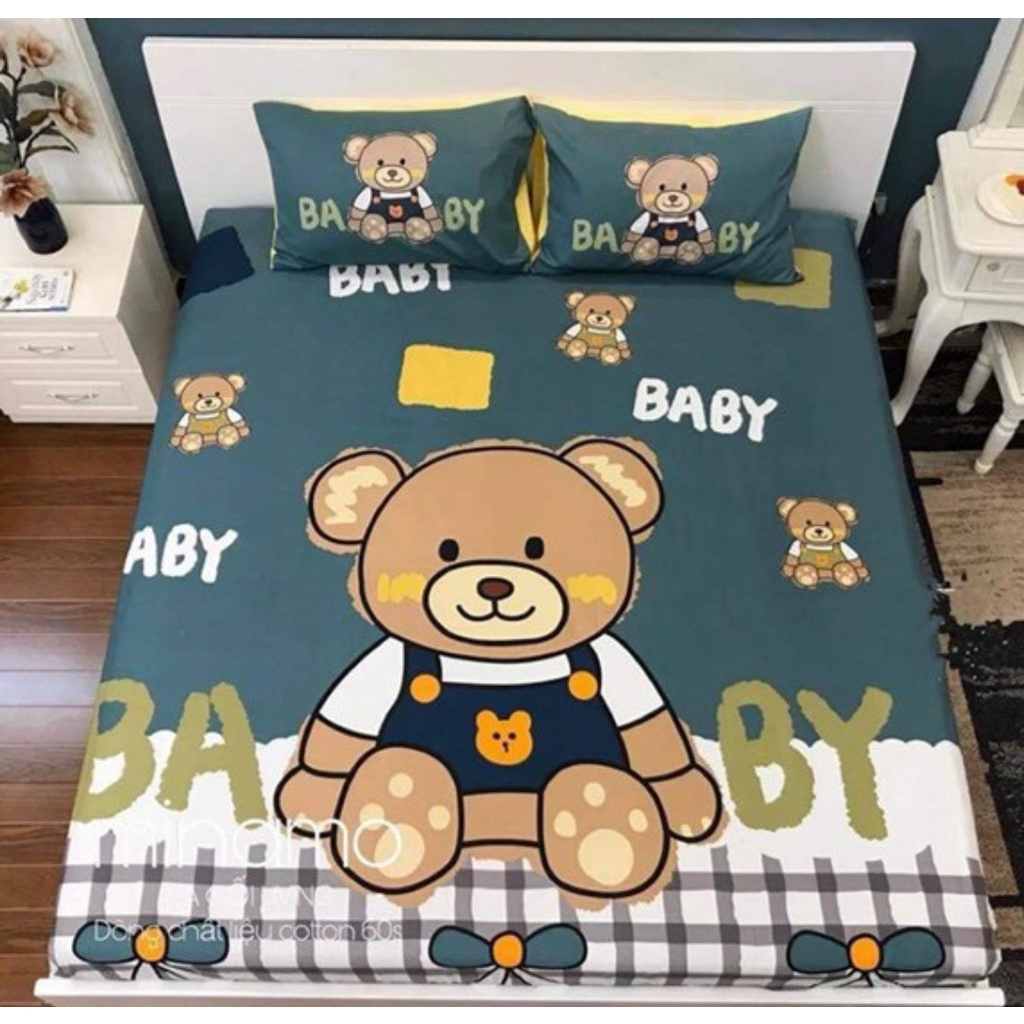 Ga chống thấm CHẤT LIỆU COTTON  POLY  1M8*2M nằm trực tiếp