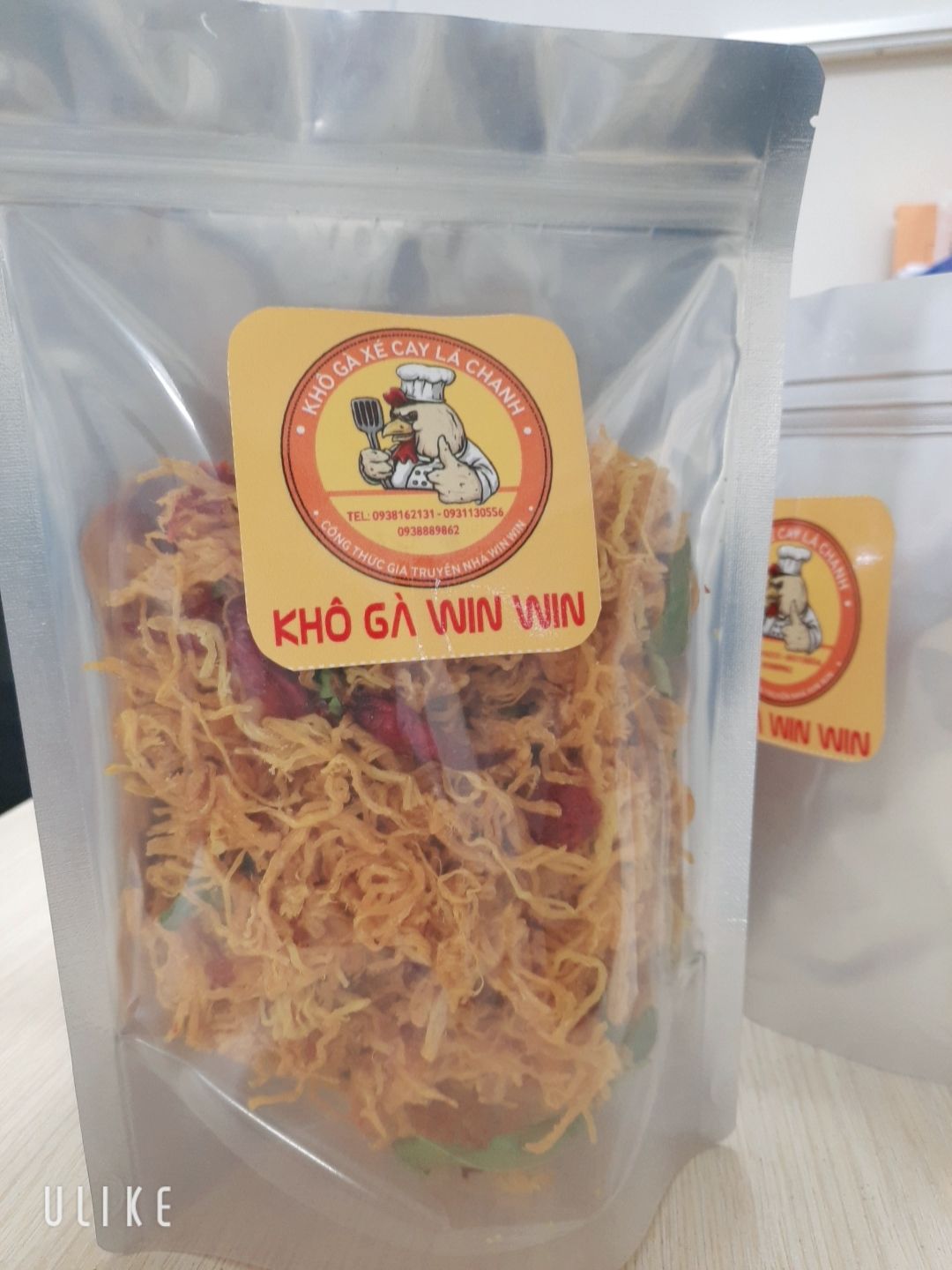 [HCM]khô gà Win Win túi zip loại ?? gr