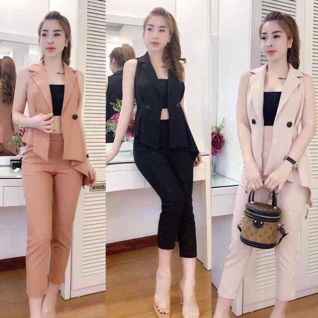 Sét Bộ Cổ Vets Cài Nút A79 Cực Xinh