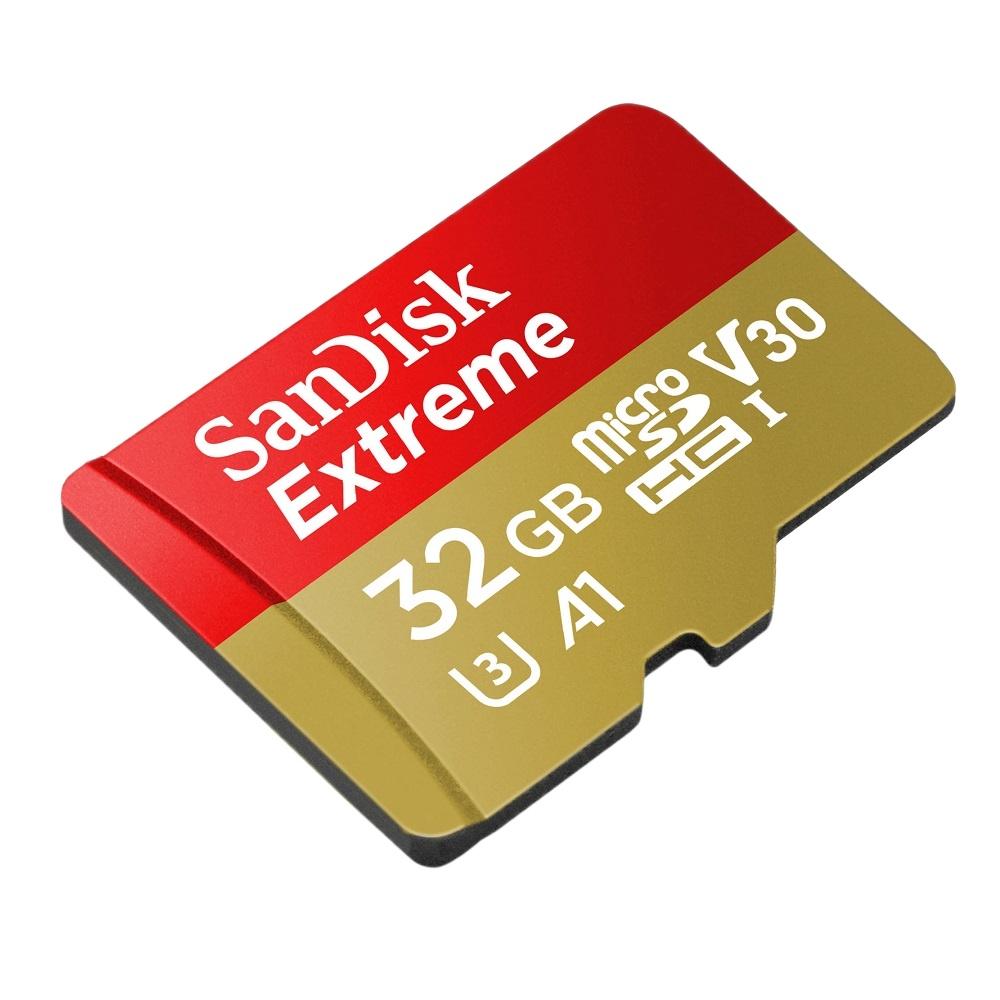 Thẻ nhớ MicroSDHC Sandisk Extreme 32GB 667X A1 V30 UHS-I U3 100MB/s (Vàng) - KHÔNG BOX - Nhất Tín Computer