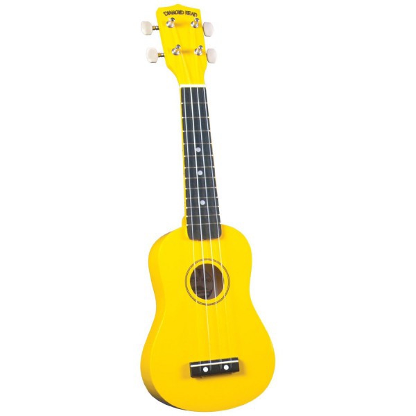 Đàn Ukulele Soprano màu trơn 21 đen - HÀNG CÓ SẴN