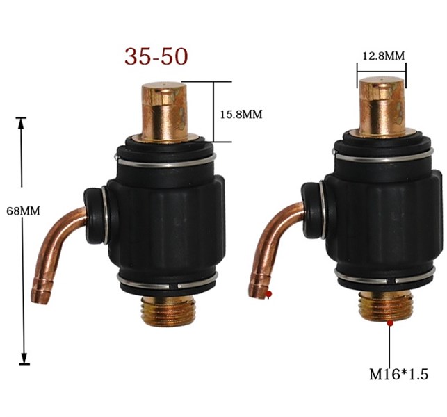 Đầu chuyển đổi 35-50 mỏ hàn tig wp18-wp26