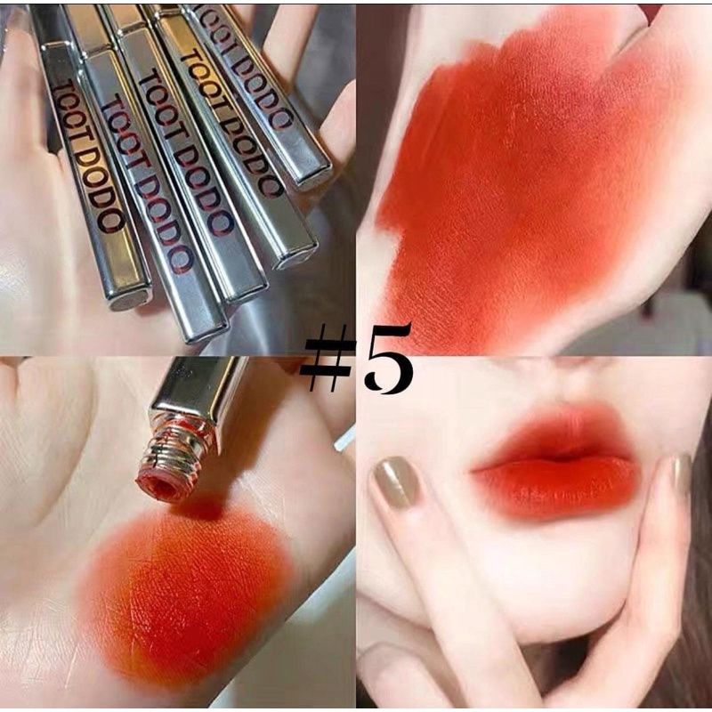 Son kem Toot Dodo vỏ bạc chất lì mềm mướt
